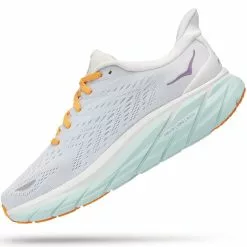 HOKA ONE ONE CLIFTON 8 W WHITE OF BLUE /ORANGE 22 15 HOKA ONE ONE CLIFTON 8 W WHITE OF BLUE /ORANGE 22 -Hoka Negozio 9 108422 clifton 8 w white of blue orange 1119394 bdbw 06