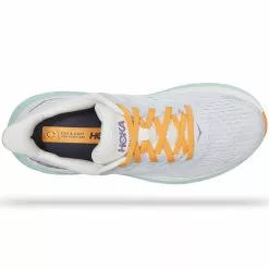 HOKA ONE ONE CLIFTON 8 W WHITE OF BLUE /ORANGE 22 16 HOKA ONE ONE CLIFTON 8 W WHITE OF BLUE /ORANGE 22 -Hoka Negozio 9 108422 clifton 8 w white of blue orange 1119394 bdbw 07