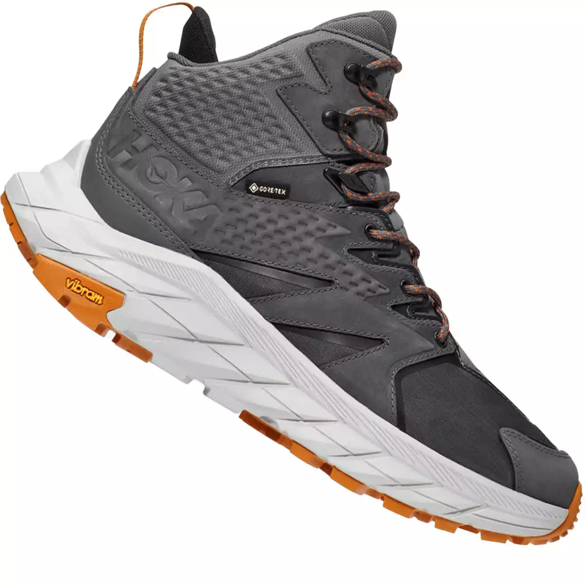HOKA ONE ONE ANACAPA MID GORE-TEX CASTELROCK / HARBOR MIST 22 4 HOKA ONE ONE ANACAPA MID GORE-TEX CASTELROCK / HARBOR MIST 22 - immagine 2