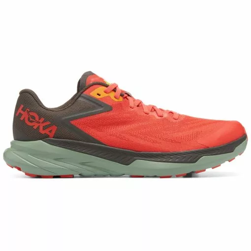 HOKA ONE ONE ZINAL FIESTA/BLACK OLIVE 22 -Hoka Negozio 9 110295 zinal fiesta black olive 1119399 fbol 01