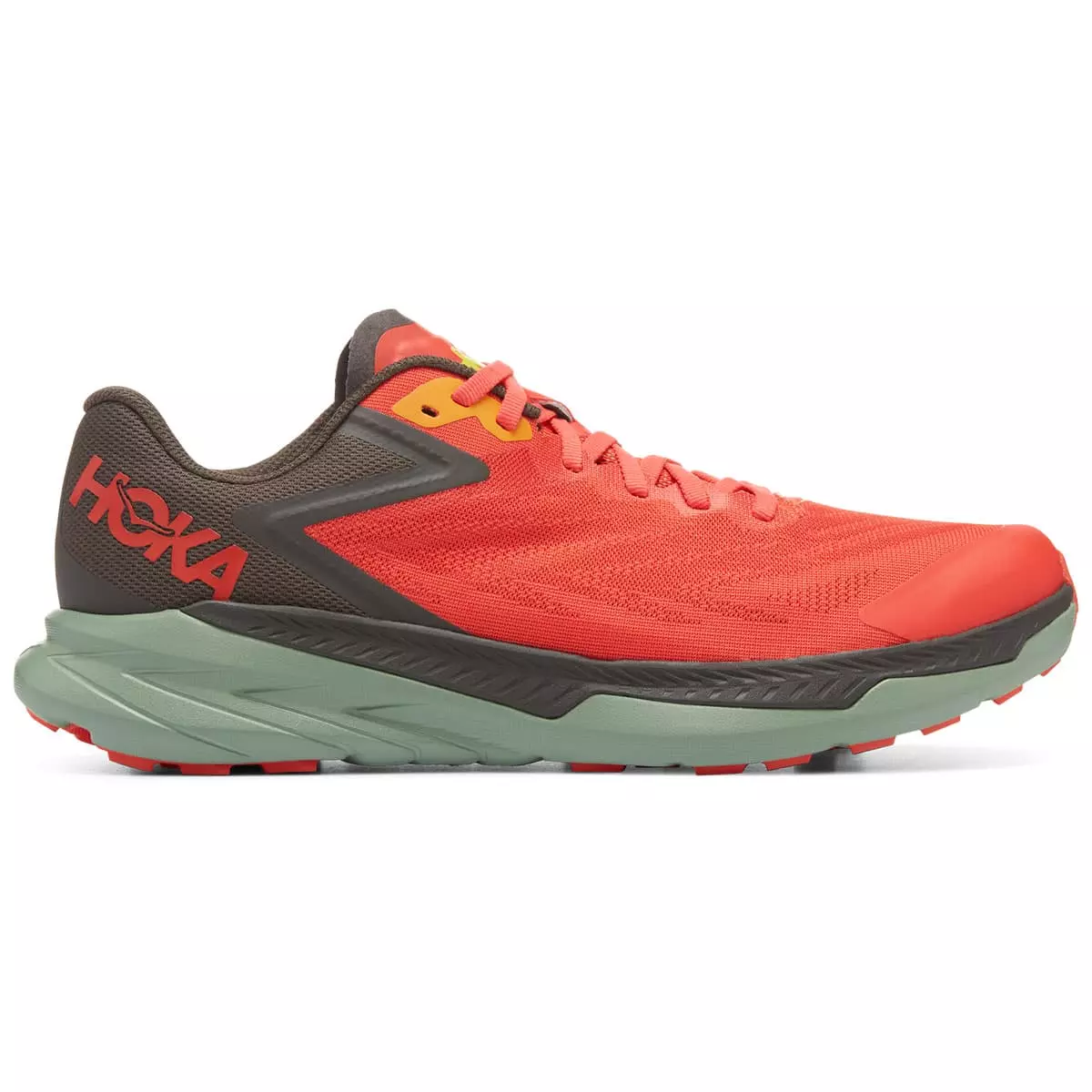 HOKA ONE ONE ZINAL FIESTA/BLACK OLIVE 22 3 HOKA ONE ONE ZINAL FIESTA/BLACK OLIVE 22