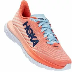 HOKA ONE ONE MACH 5 W CAMELLIA/PEACH PARFAIT 22 -Hoka Negozio 9 110336 mach 5 w camellia peach parfait 1127894 cppf 03