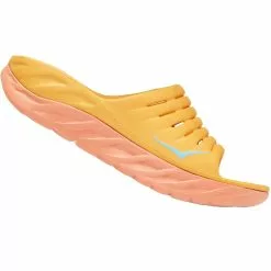 HOKA ONE ONE ORA RECOVERY SLIDE 2 W AMBER YELLOW/SHELL CORAL 22 13 HOKA ONE ONE ORA RECOVERY SLIDE 2 W AMBER YELLOW/SHELL CORAL 22 -Hoka Negozio 9 110343 ora recovery slide 2 w amber yellow shell coral 1134527 aysc 04
