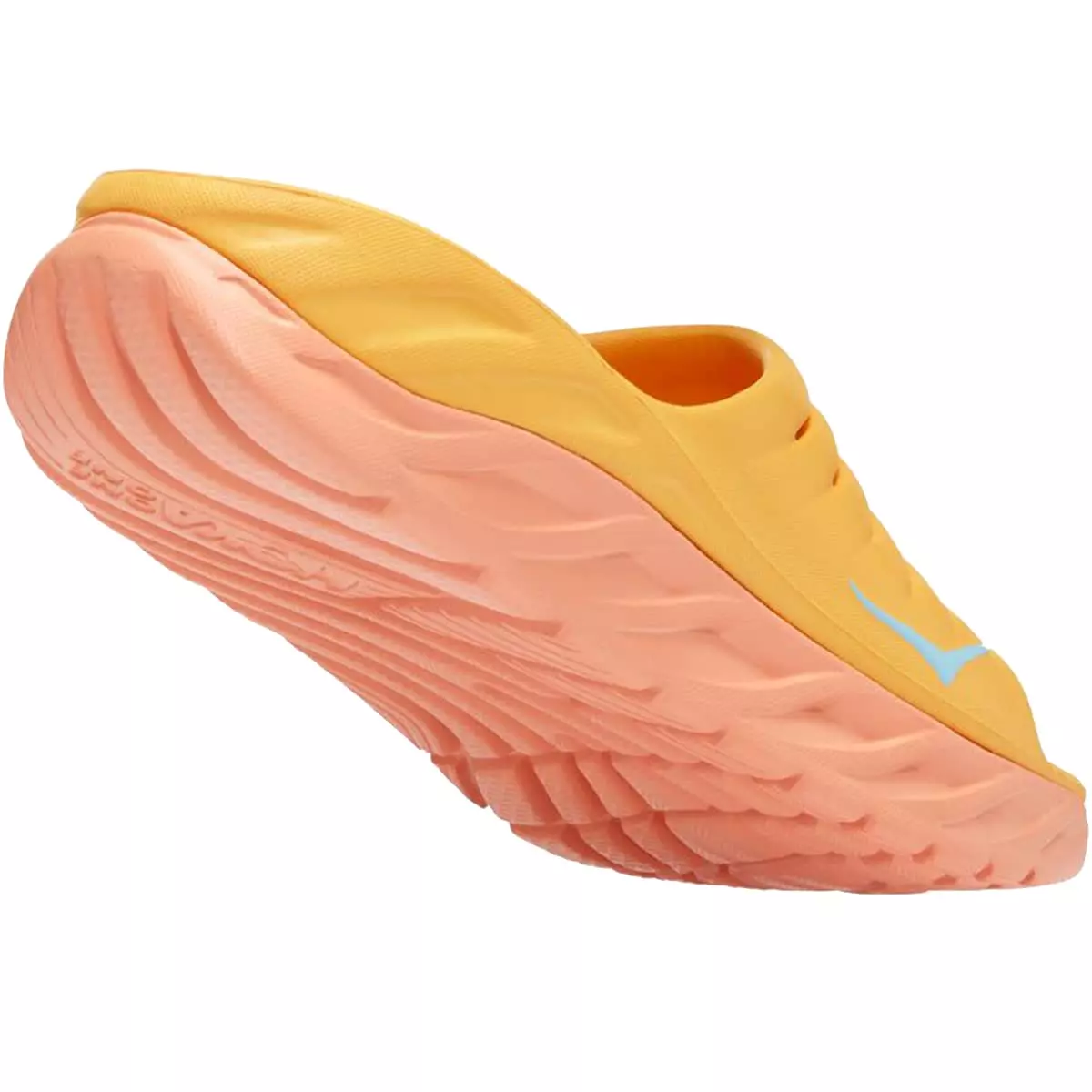 HOKA ONE ONE ORA RECOVERY SLIDE 2 W AMBER YELLOW/SHELL CORAL 22 7 HOKA ONE ONE ORA RECOVERY SLIDE 2 W AMBER YELLOW/SHELL CORAL 22 - immagine 5