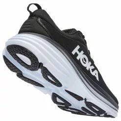HOKA ONE ONE BONDI 8 BLACK/WHITE 23 -Hoka Negozio 9 110419 bondi 8 black white 1123202 bwht 05