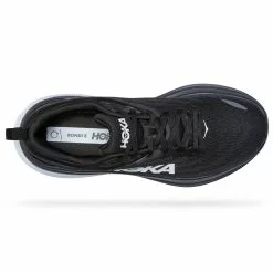 HOKA ONE ONE BONDI 8 BLACK/WHITE 23 -Hoka Negozio 9 110419 bondi 8 black white 1123202 bwht 07