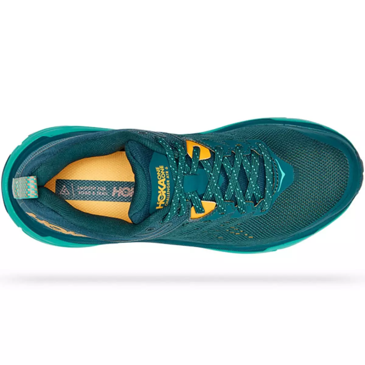 HOKA ONE ONE CHALLENGER ATR 6 W DEEP TEAL/WATER GARDEN 22 5 HOKA ONE ONE CHALLENGER ATR 6 W DEEP TEAL/WATER GARDEN 22 - immagine 3