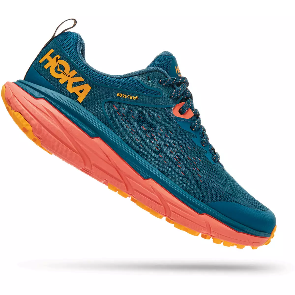 HOKA ONE ONE CHALLENGER ATR 6 GORE-TEX W BLUE CORAL/CAMELLIA 22 7 HOKA ONE ONE CHALLENGER ATR 6 GORE-TEX W BLUE CORAL/CAMELLIA 22 - immagine 5