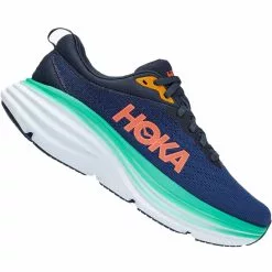 HOKA ONE ONE BONDI 8 W OUTER SPACE/BELLWETHER BLUE 22 -Hoka Negozio 9 110533 bondi 8 w outer space bellwether blue 1127952 0sbb 03