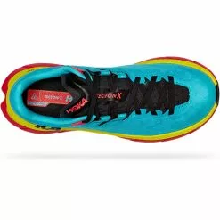HOKA ONE ONE TECTON X W SCUBA BLUE/DIVA PINK 22 -Hoka Negozio 9 110626 tecton x w scuba blue diva pink 1123162 sbdp 07
