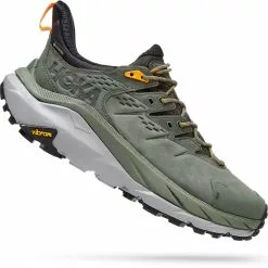 HOKA ONE ONE M KAHA 2 LOW GORE-TEX THYME/RADIANT YELLOW 23 -Hoka Negozio 9 111133 m kaha 2 low gtx thyme radiant yellow 1123190 tryl 04