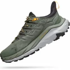 HOKA ONE ONE M KAHA 2 LOW GORE-TEX THYME/RADIANT YELLOW 23 -Hoka Negozio 9 111133 m kaha 2 low gtx thyme radiant yellow 1123190 tryl 06