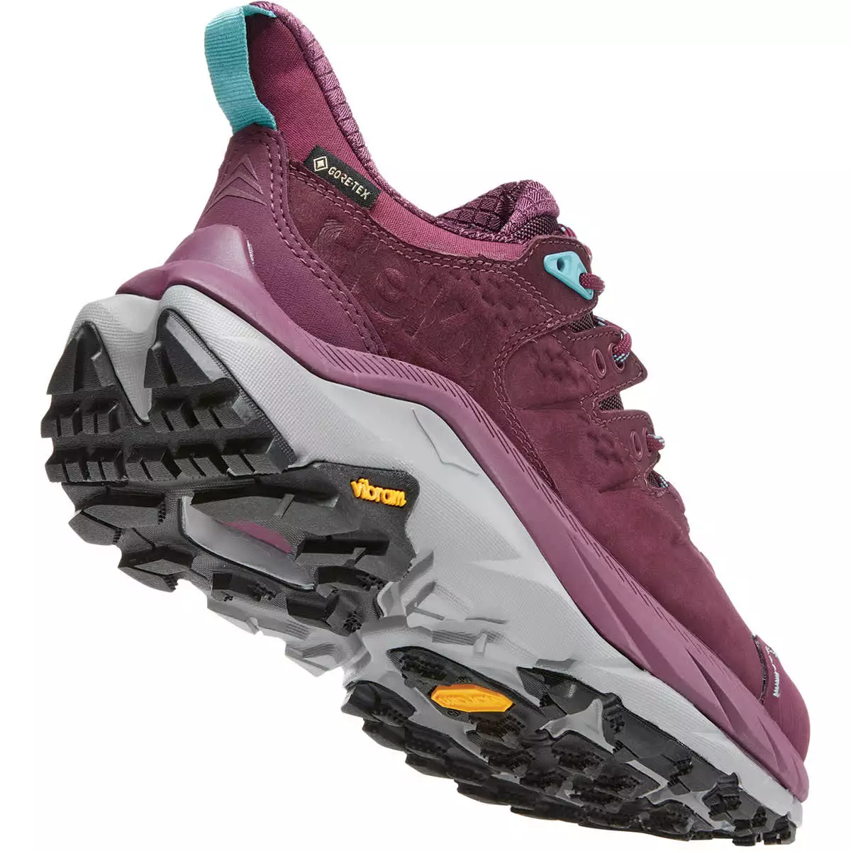 HOKA ONE ONE W KAHA 2 LOW GORE-TEX GRAPE WINE/COASTAL SHADE 23 5 HOKA ONE ONE W KAHA 2 LOW GORE-TEX GRAPE WINE/COASTAL SHADE 23 - immagine 3
