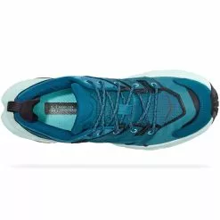 HOKA ONE ONE W ANACAPA LOW GORE-TEX BLACK/BLUE GLASS 22 -Hoka Negozio 9 111766 w anacapa low gtx black blue glass 1119373 bcbgl 07