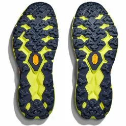 HOKA ONE ONE SPEEDGOAT 5 WIDE STONE BLUE/DARK CITRON 23 -Hoka Negozio 9 123929 speedgoat 5 wide stone blue dark citron 1123159 sbdct 07