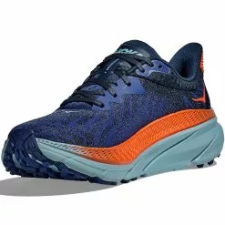 HOKA ONE ONE CHALLENGER 7 BELLWETHER BLUE/STONE BLUE 23 -Hoka Negozio 9 123949 challenger 7 bellwether blue stone blue 1134497 bbsbl 05