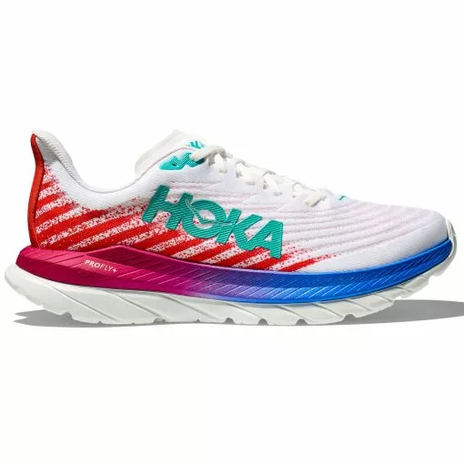 HOKA ONE ONE MACH 5 WHITE/FLAME 23 2 HOKA ONE ONE MACH 5 WHITE/FLAME 23 -Hoka Negozio 9 124126 1127893 wfm 01