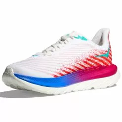 HOKA ONE ONE MACH 5 WHITE/FLAME 23 -Hoka Negozio 9 124126 1127893 wfm 03