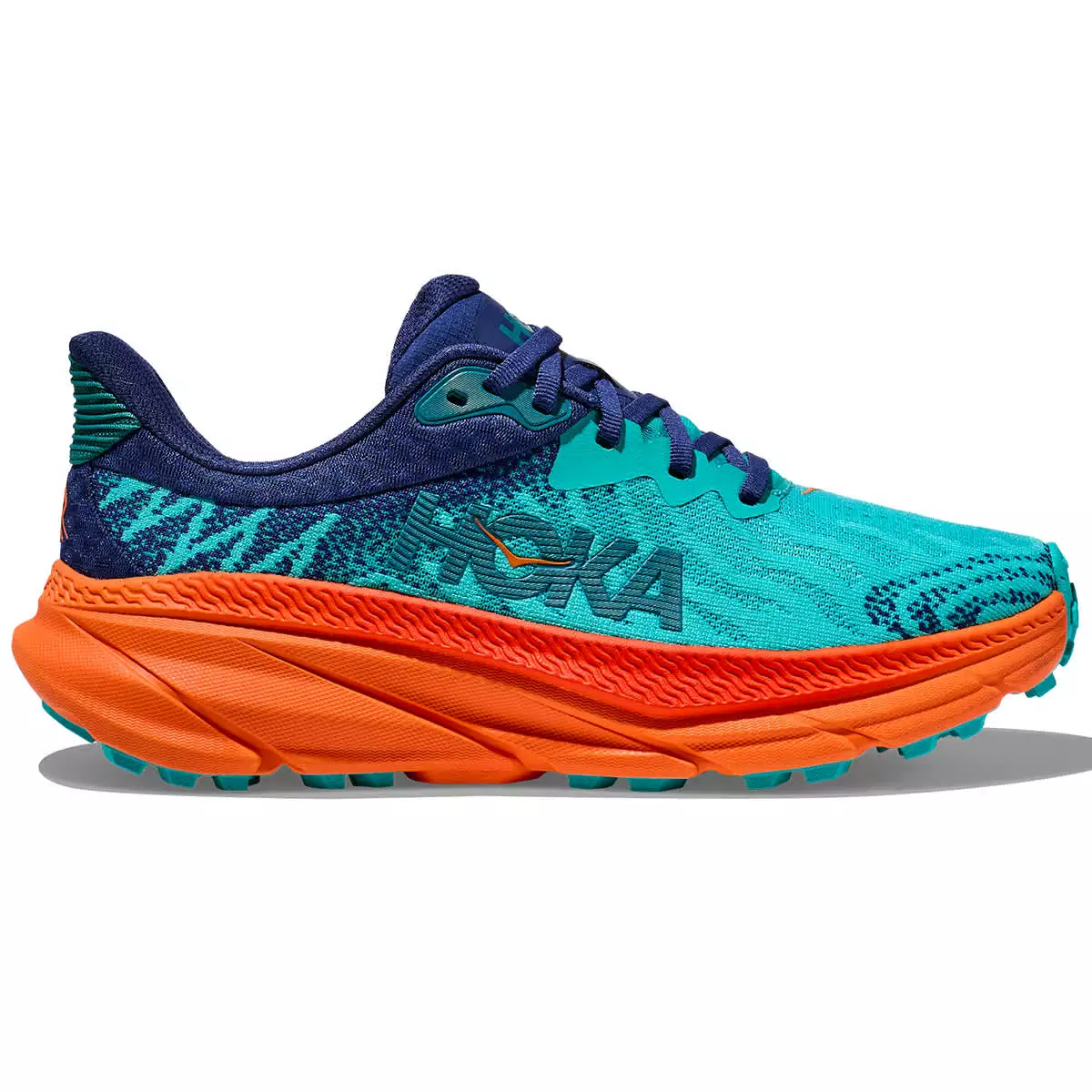 HOKA ONE ONE CHALLENGER 7 CERAMIC/VIBRANT ORANGE 23 3 HOKA ONE ONE CHALLENGER 7 CERAMIC/VIBRANT ORANGE 23