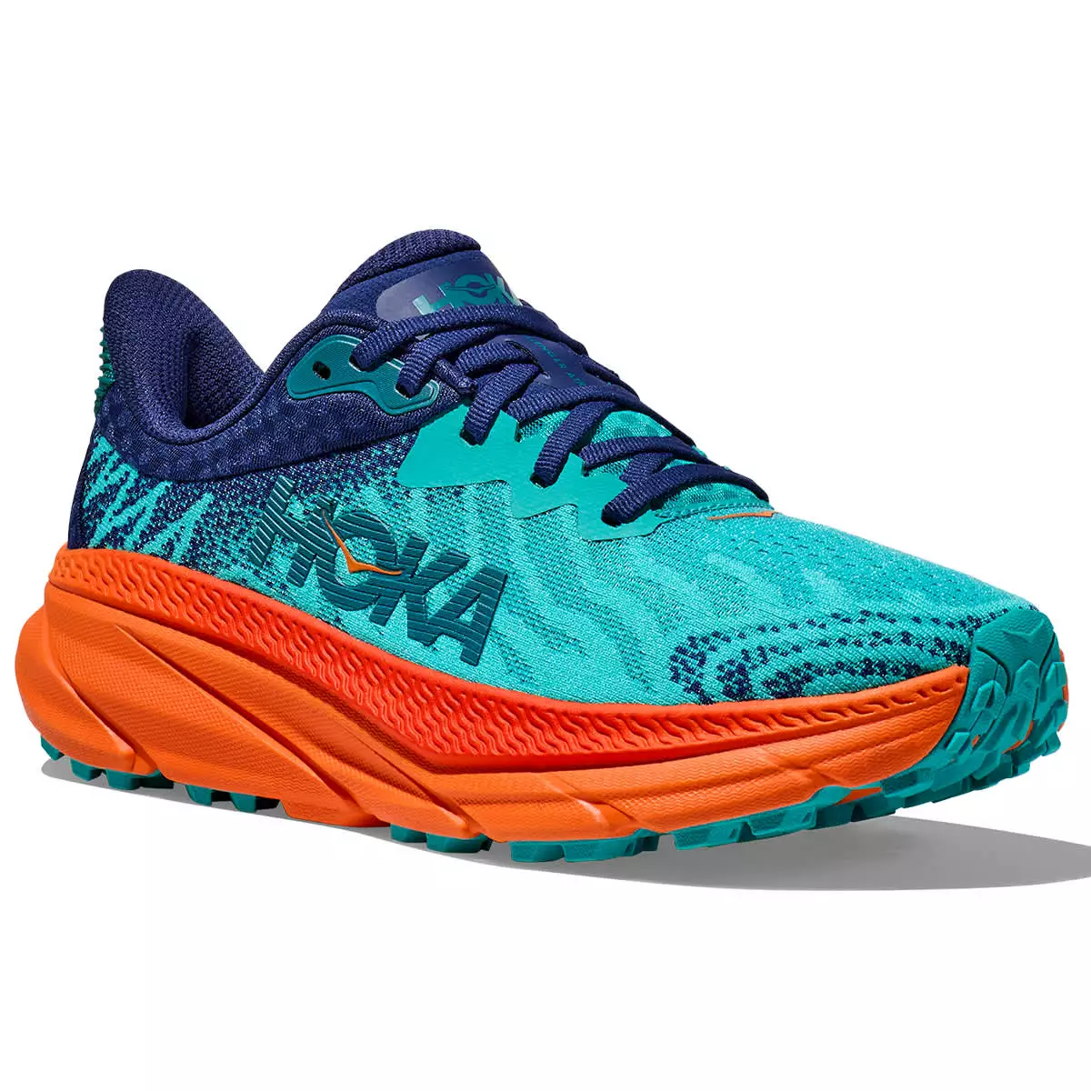 HOKA ONE ONE CHALLENGER 7 CERAMIC/VIBRANT ORANGE 23 4 HOKA ONE ONE CHALLENGER 7 CERAMIC/VIBRANT ORANGE 23 - immagine 2