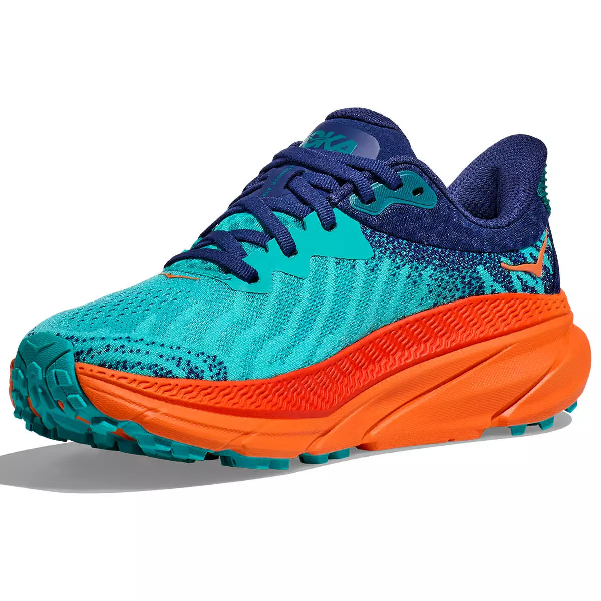 HOKA ONE ONE CHALLENGER 7 CERAMIC/VIBRANT ORANGE 23 5 HOKA ONE ONE CHALLENGER 7 CERAMIC/VIBRANT ORANGE 23 - immagine 3