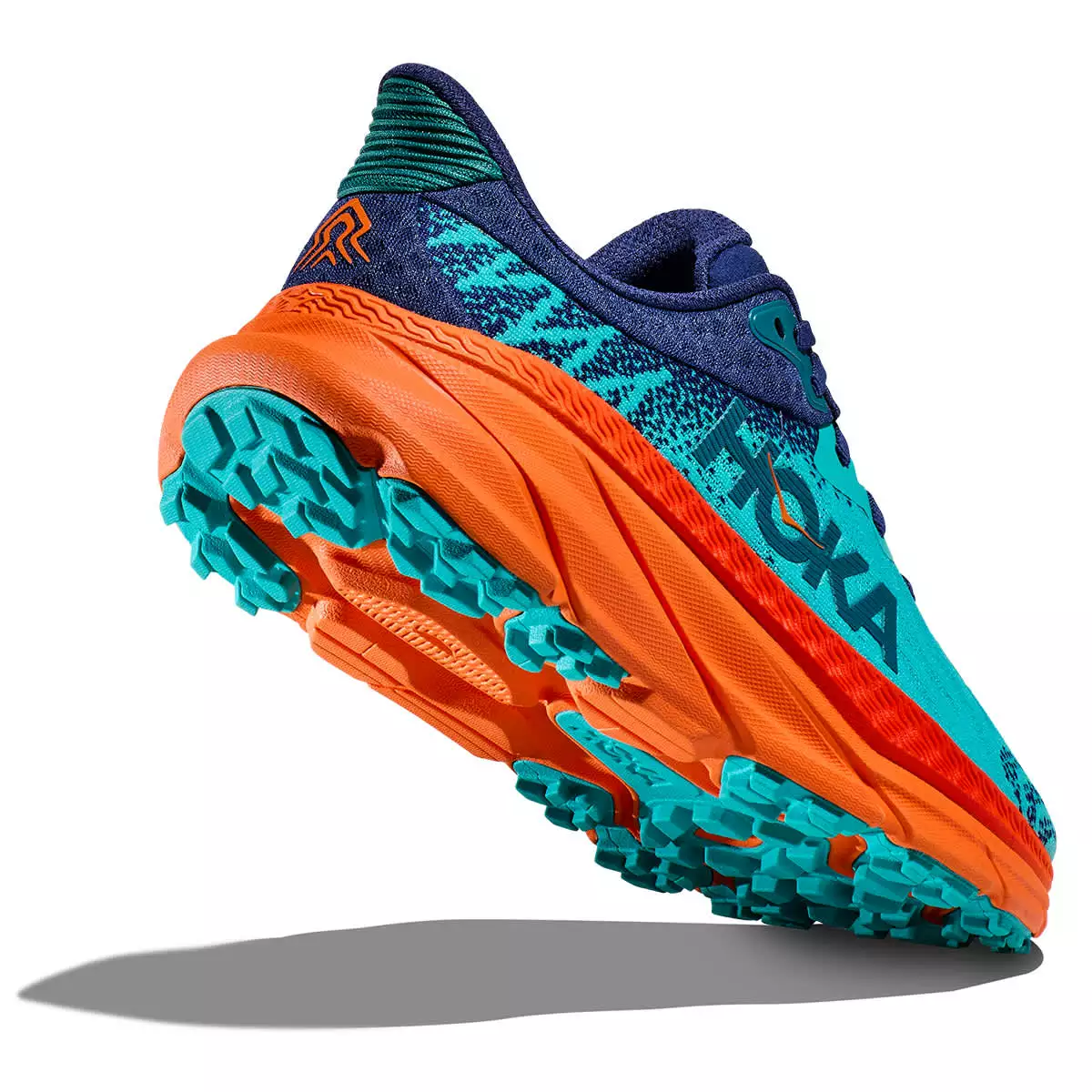 HOKA ONE ONE CHALLENGER 7 CERAMIC/VIBRANT ORANGE 23 6 HOKA ONE ONE CHALLENGER 7 CERAMIC/VIBRANT ORANGE 23 - immagine 4