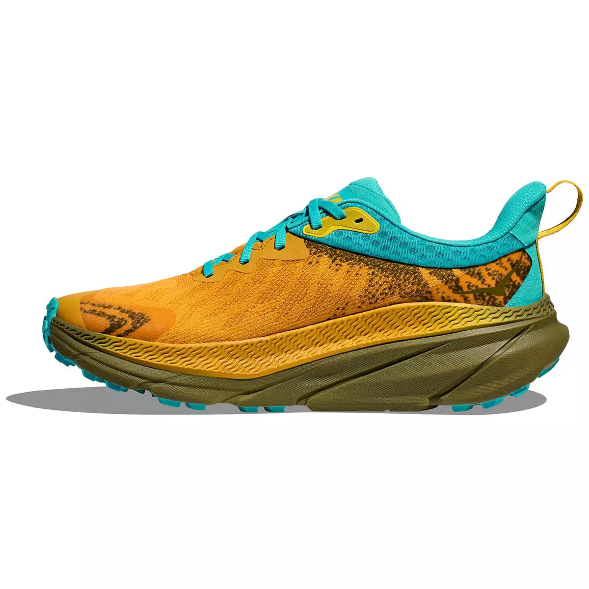 HOKA ONE ONE CHALLENGER 7 GORE-TEX GOLDEN YELLOW/AVOCADO 23 4 HOKA ONE ONE CHALLENGER 7 GORE-TEX GOLDEN YELLOW/AVOCADO 23 - immagine 2