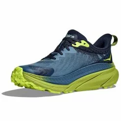 HOKA ONE ONE CHALLENGER 7 GORE-TEX OUTER SPACE/DARK CITRON 23 -Hoka Negozio 9 124141 challenger 7 gore tex outer space dark citron 1134501 osdc 04