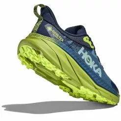 HOKA ONE ONE CHALLENGER 7 GORE-TEX OUTER SPACE/DARK CITRON 23 -Hoka Negozio 9 124141 challenger 7 gore tex outer space dark citron 1134501 osdc 05