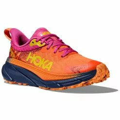 HOKA ONE ONE CHALLENGER 7 GORE-TEX W VIBRANT ORANGE/PINK YARROW 23 -Hoka Negozio 9 124159 challenger 7 gore tex w vibrant orange pink yarrow 1134502 vopy 03