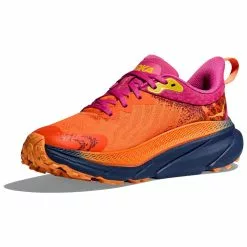 HOKA ONE ONE CHALLENGER 7 GORE-TEX W VIBRANT ORANGE/PINK YARROW 23 -Hoka Negozio 9 124159 challenger 7 gore tex w vibrant orange pink yarrow 1134502 vopy 04