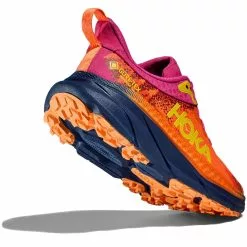 HOKA ONE ONE CHALLENGER 7 GORE-TEX W VIBRANT ORANGE/PINK YARROW 23 -Hoka Negozio 9 124159 challenger 7 gore tex w vibrant orange pink yarrow 1134502 vopy 05