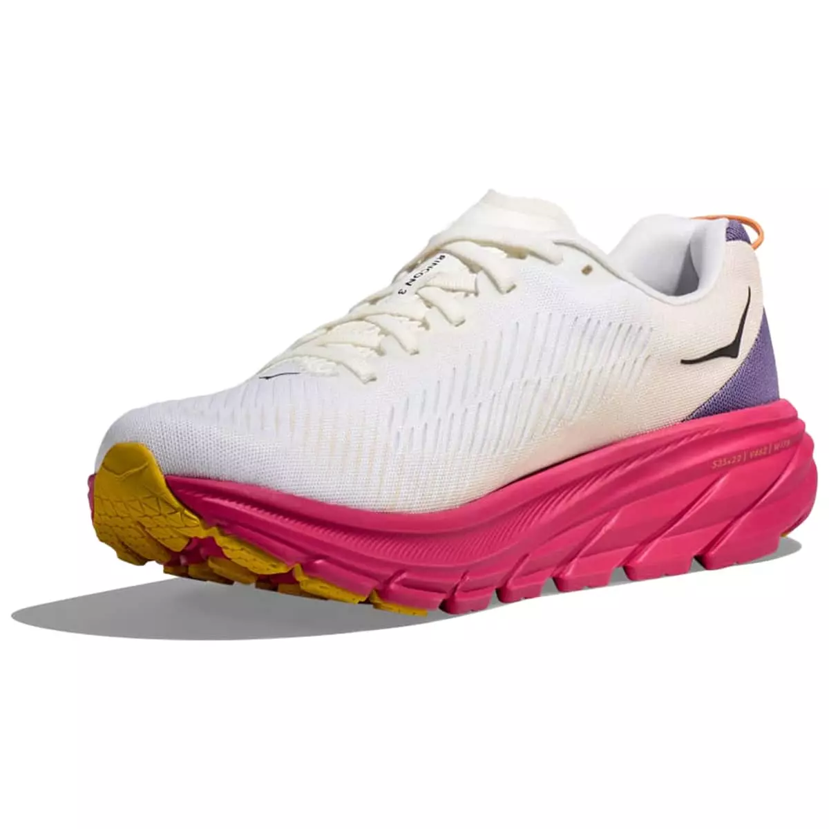 HOKA ONE ONE W RINCON 3 BLANC DE BLANC/EGGNOG 23 5 HOKA ONE ONE W RINCON 3 BLANC DE BLANC/EGGNOG 23 - immagine 3