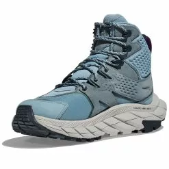 HOKA ONE ONE W ANACAPA MID GORE-TEX MOUNTAIN SPRING / HARBOR MIST 23 -Hoka Negozio 9 125525 1119372 mshm 04