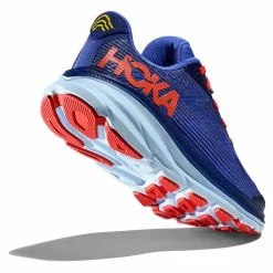HOKA ONE ONE CLIFTON 9 YOUTH BELLWETHER BLUE/DAZZLING BLUE 23 -Hoka Negozio 9 125857 clifton 9 youth bellwether blue dazzling blue 1131170 bbdgb 04