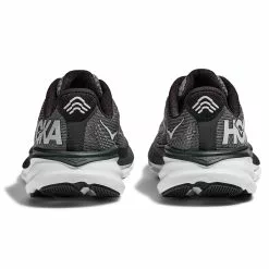 HOKA ONE ONE CLIFTON 9 YOUTH BLACK/WHITE 23 -Hoka Negozio 9 125858 clifton 9 youth black white 1131170 bwht 05
