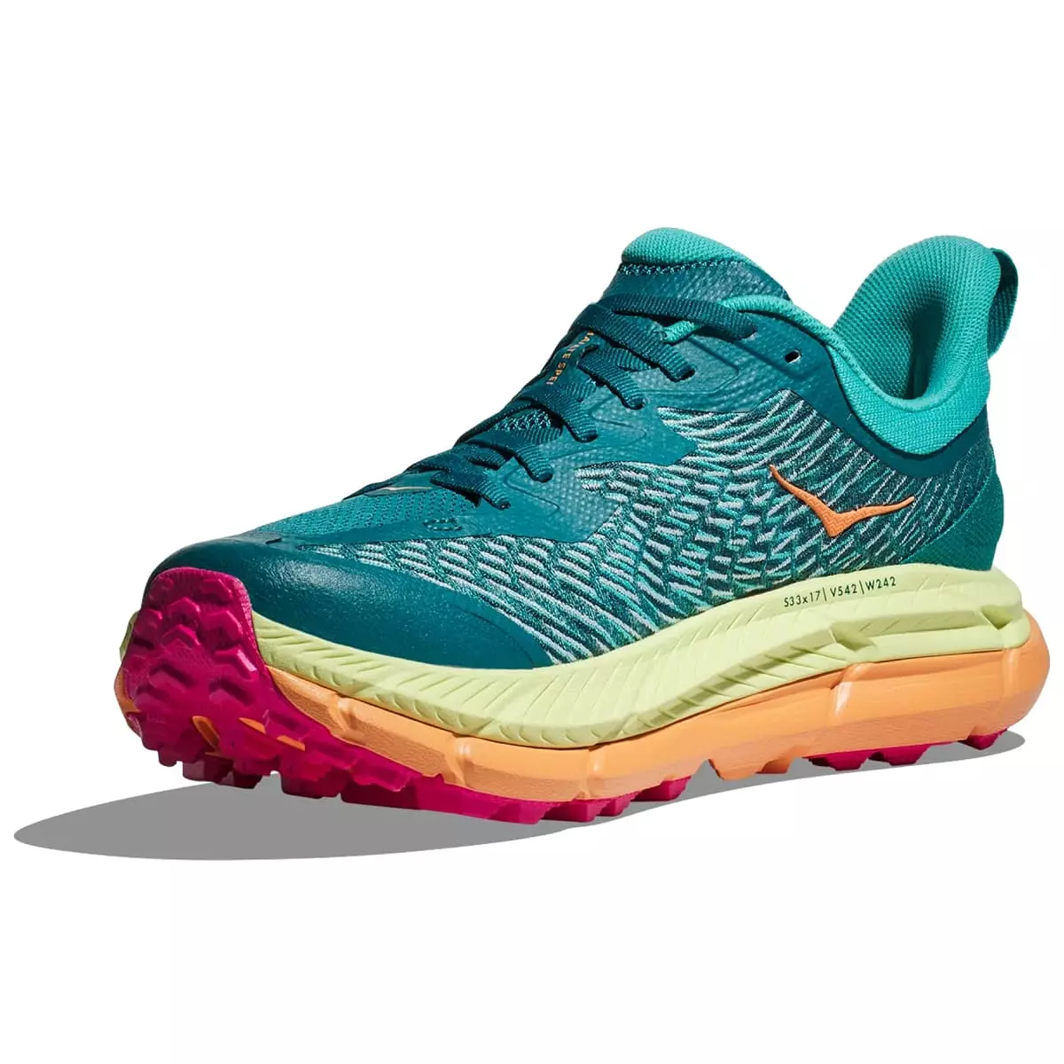 HOKA ONE ONE W MAFATE SPEED 4 DEEP LAKE/CERAMIC 23 4 HOKA ONE ONE W MAFATE SPEED 4 DEEP LAKE/CERAMIC 23 - immagine 2