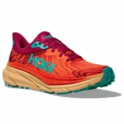 HOKA ONE ONE CHALLENGER 7 FLAME/CHERRIES JUBILEE 23 -Hoka Negozio 9 126059 challenger 7 flame cherries jubilee 1134497 fcjb 03