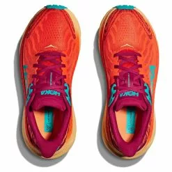 HOKA ONE ONE CHALLENGER 7 FLAME/CHERRIES JUBILEE 23 -Hoka Negozio 9 126059 challenger 7 flame cherries jubilee 1134497 fcjb 06