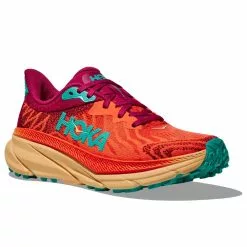 HOKA ONE ONE CHALLENGER 7 W FLAME/CHERRIES JUBILEE 23 -Hoka Negozio 9 126060 challenger 7 w flame cherries jubilee 1134498 fcjb 03