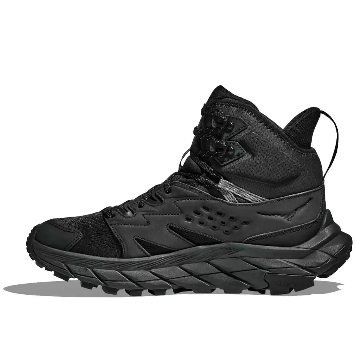HOKA ONE ONE M ANACAPA BREEZE MID BLACK / BLACK 23 5 HOKA ONE ONE M ANACAPA BREEZE MID BLACK / BLACK 23 - immagine 3