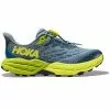 HOKA ONE ONE SPEEDGOAT 5 YOUTH STONE BLUE/DARK CITRON 23