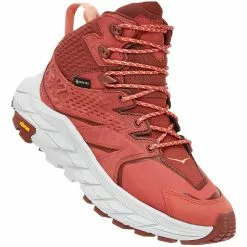 HOKA ONE ONE ANACAPA MID GORE-TEX W HOT SAUCE/CHERRY MAHOGANY 22 -Hoka Negozio 9 91502 anacapa mid gore tex w hot sauce cherry mahogany 1119372 hscm 03