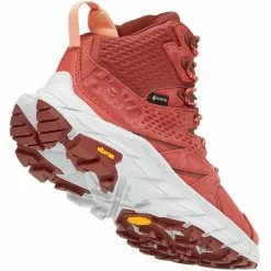 HOKA ONE ONE ANACAPA MID GORE-TEX W HOT SAUCE/CHERRY MAHOGANY 22 -Hoka Negozio 9 91502 anacapa mid gore tex w hot sauce cherry mahogany 1119372 hscm 04